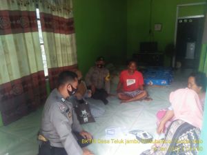 Kasubsektor Taman Rajo Gencar Monitoring Vaksinasi di Desa-desa