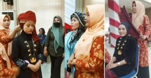 Lomba Pasang Tengkuluk di HUT DW Persatuan Merangin ke 22