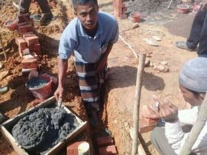 Kepala Desa Baru Letakkan Batu Pertama Pembangunan Ponpes Nurul Qowwamin