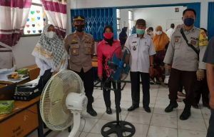 Kapolsek Kumpeh Ulu Monitoring Vaksinasi Anak di 2 SD