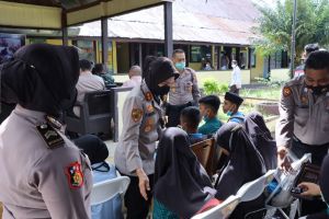 Kapolres Tebo Sampaikan Arahan Presiden Terkait Vaksinasi 