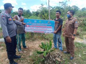 Kapolsek Tabir Pinta Pemain PETI Dam Semanyo Berhenti