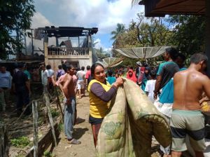 Si Jago Merah Amuk Rumah Warga di Pulau Aro