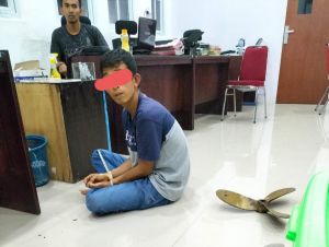 Meresahkan Warga, Seorang Diduga Pelaku Pencurian di Bajubang Laut Diamankan Polisi