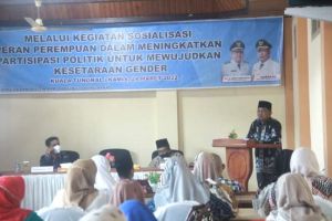 Bupati Tanjab Barat Hadiri Sosialisasi Pendidikan Politik Bagi Perempuan