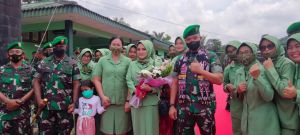 Pesan Letkol Inf Tomi Radya Diansyah Lubis Kepada Dandim Baru 0420/Sarko