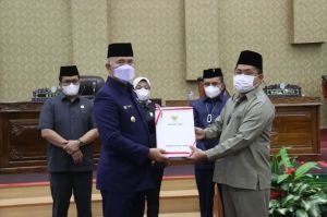 LKPj 2021 Kota Jambi, Fasha Sampaikan Ekonomi Tumbuh 3,94 Persen