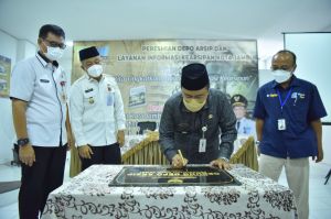 Maulana Resmikan Depo Arsip, ANRI Apresiasi Pemkot Jambi