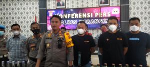 1.990 Botol Miras Diamankan Polres Merangin