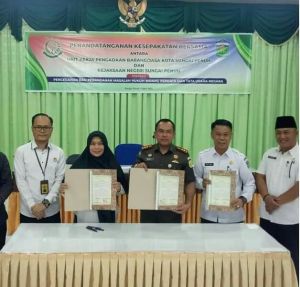 Pemkot dan Kejari Sungai Penuh Tandatangani Kesepakatan Bersama