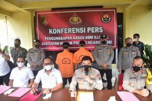 Dalam Sepekan Terakhir, Polda Jambi Ungkap 13 Kasus BBM Solar Subsidi