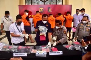 5 Orang Diduga Pelaku PETI di Bungo Diamankan Pihak Kepolisian