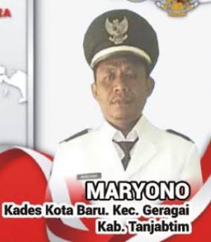 Dari Desa Kotabaru, Maryono: Selamat Menyambut Hari Raya Idul Fitri 1443 H