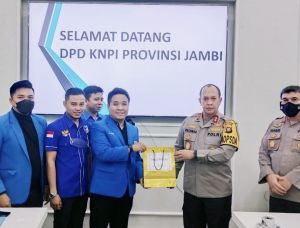 Kapolda Jambi Dukung Penuh Keberangkatan DPD KNPI Ikut Kongres di Maluku Utara