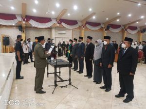 Pemkab Tanjab Barat Lantik Pejabat Eselon II, Ini Nama-namanya