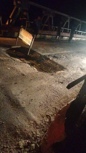 Jembatan di Rejosari Tebo Nyaris Ambrol, Antrian Kendaraan Mengular Hingga 3 Kilometer