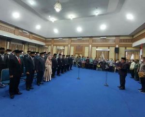Wali Kota Sungaipenuh Lantik Sekda dan 58 Orang Pejabat 