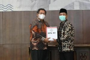 Pemkab Merangin Raih Penghargaan Opini WTP dari BPK, Bupati Janji Segera Perbaiki Sejumlah Catatan