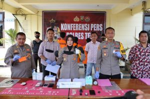 Polres Tebo Tangkap 4 Pelaku Narkoba, 3 Orang Masih Ikatan Keluarga dan 1 Residivis