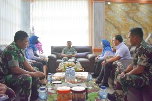 Danrem 042/Gapu Terima Kunjungan Kepala BPJS Kesehatan Provinsi Jambi