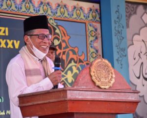 Didampingi Pj Bupati Tebo, Wagub Jambi Hadiri Tasyakuran Ponpes Raudhatul Mujawwidin