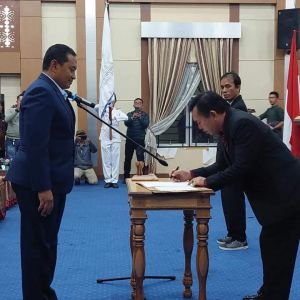 Wako Ahmadi Dikukuhkan Menjadi Ketua Umum Pengurus FASI Provinsi Jambi