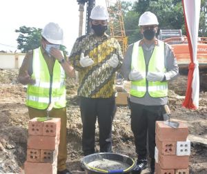 Kapolda Jambi Letak Batu Pertama Pembangunan Gedung Siginjai Sakti Wira Bhakti