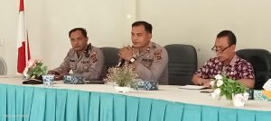 Kapolsek Marosebo Ikuti Rakor Percepatan Vaksinasi di Kecamatan Tamanrajo