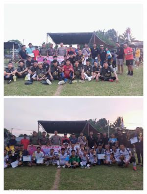 HUT Bhayangkara ke 76, Polsek Tebo Ilir Gelar Turnamen Sepak Bola dan Volly Putri