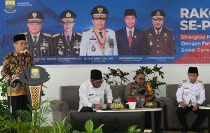 Bupati Merangin Laporkan 4 Isu Penting ke Gubernur Jambi 