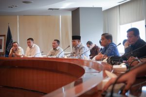 Mendag Dukung Pj Bupati Tingkatkan Sapras Perdagangan di Tebo