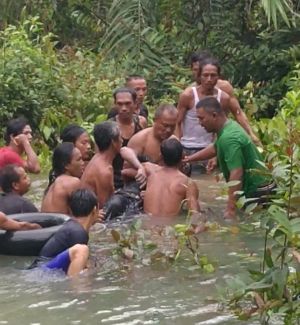 Korban Tenggelam di Desa Sungaibutang Ditemukan Meninggal Dunia Tak Jauh dari Lokasi Kejadian