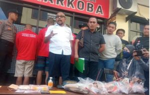 Pengedar Lintas Provinsi Diringkus, Ganja 6,5 Kg Diamankan Polisi 