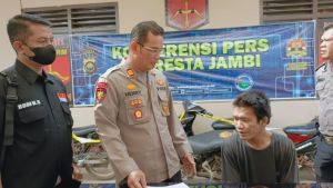 Gelapkan 20 Unit Sepeda Motor, Ikram di 'Dor' Polisi 