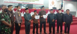 Calon Wakil Bupati Merangin Cabut Nomor Urut 