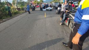 Kecelakaan Maut di Kerinci, Pengendara Motor Beat Tewas di Tempat