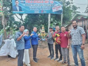 HUT RI 77, DPC Partai Demokrat Muarojambi Adakan Turnamen Bola Voli AHY Cup 2022