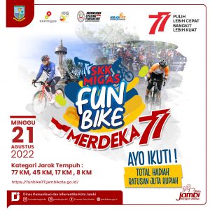 Seribu Lebih Sudah Peserta Daftar Gowes Merdeka