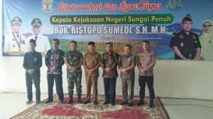 Bupati Kerinci Silaturahmi dan Lepas Pindah Tugas Kepala Kejari Sungaipenuh