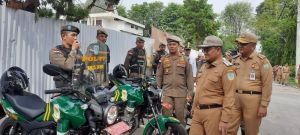 Serahkan 6 Unit Kendaraan Operasional ke Satpol PP, Maulan: Gudang Ilegal Harus Diawasi