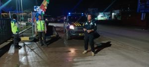 Cegah Kejahatan di Malam Hari, Polsek Kumpeh Ulu Lakukan Patroli 