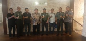 Pusat Informasi Teritorial Angkatan Darat Kunjungi SMSI 