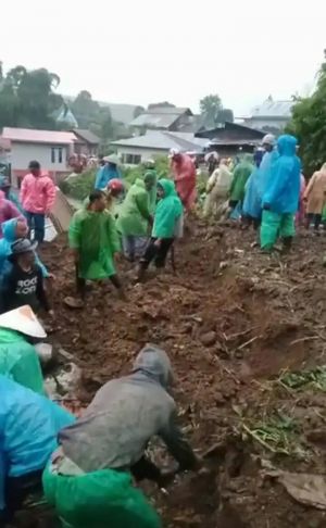 Longsor di Bedeng Dua Kayu Aro Dikabarkan Satu Orang Meninggal Dunia