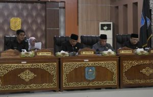 Bupati Merangin Sampaikan Nota Keuangan RAPBD 2023