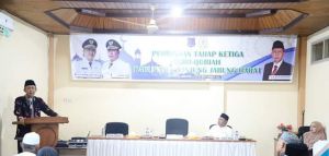 Sekda Buka Pembinaan Tahap III Qori dan Qoriah Tanjab Barat 