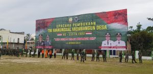 Jelang Pembukaan TMMD 115 Kodim 0415 Jambi, Personil Satgas Adakan Gladian