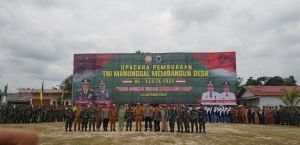Bupati Batanghari Buka TMMD 115, Dandim 0415 Jambi: Semua Demi Kesejahteraan Rakyat 
