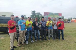 Komunitas Motor Trail Ikut Serta Sukseskan TMMD 115 Kodim Jambi 