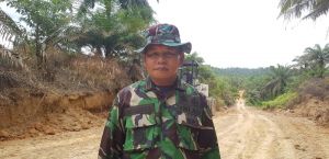 Danramil Mersam Optimis Jalan Baru Program TMMD 115 Selesai 2 Minggu Lagi