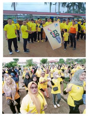 Jalan Sehat Bersama Golkar Tebo Sukses Digelar, Ini Kata Khalis Mustiko
